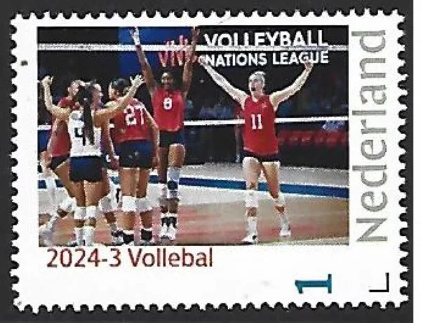 Nederland 2024-3 Volleybal: Volleyball Nations League postfris/mnh