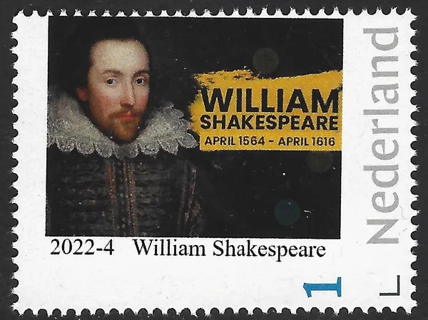 Netherlands 2022-4 William Shakespeare 'To be or not to be' MNH/never hinged