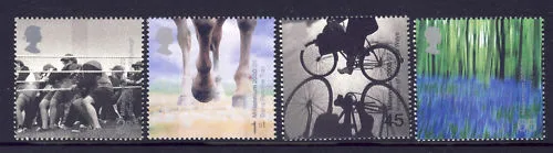 Gr.Britain 2000 Millennium 19 Stone & soil postfris/mnh