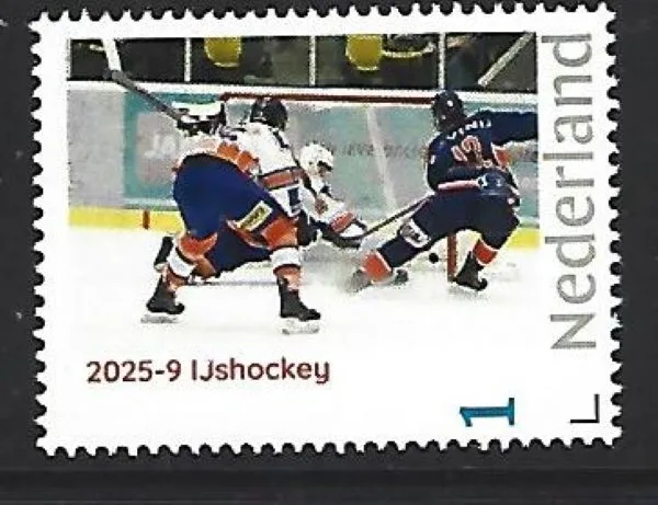 Nederland 2025-9 IJshockey Ice hockey hockey su ghiaccio postfris/mnh