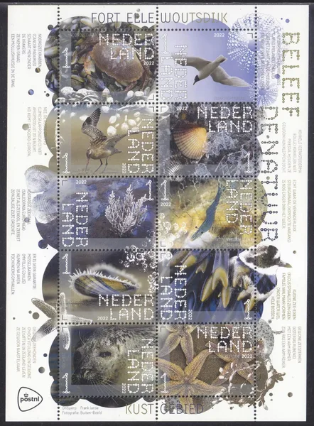 Nederland 2022 Beleef Natuur Ellewoutsdijk V3991-4000 postfris/mnh