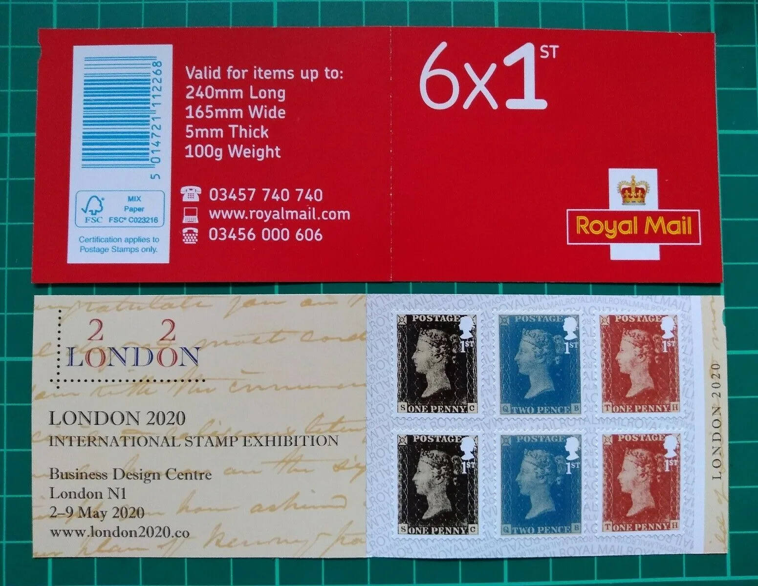 Gr. Britain 2020 London 2020 carnet/booklet postfris/mnh