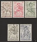 544-548 Kinderzegels 1949 gestempeld