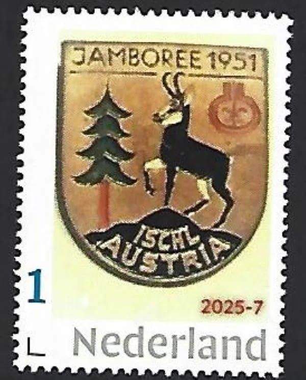 Netherlands 2025-7 Scouting World Jamboree Bad Ischl 1951 MNH