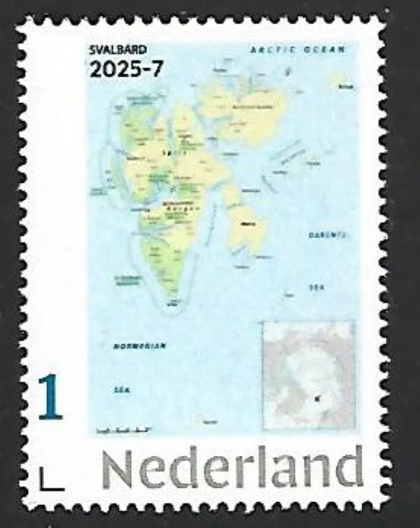 Netherlands 2025-7 island: Svalbard Spitsbergen Antarctica MNH