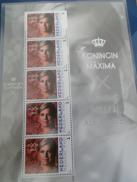 Netherlands 2013 Royal Couples 1/sheetlet MNH