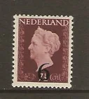 549 Opruimingsopdruk in zwart 1950 gestempeld