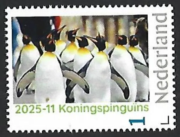 Nederland 2025-11 Pinguïn Penguin: King penguins postfris/mnh