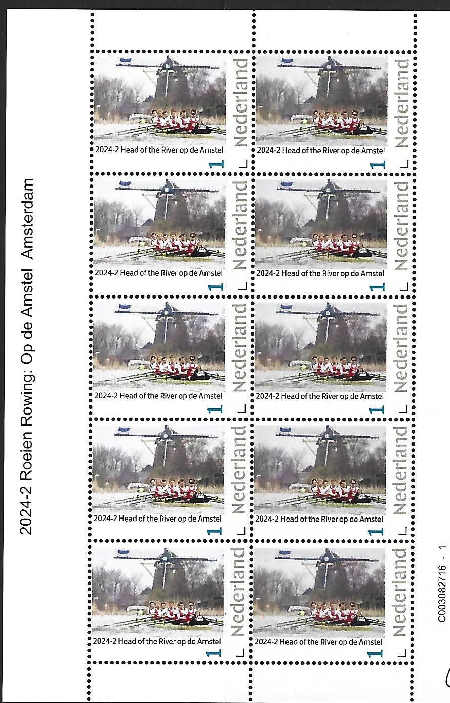 Niederlande 2024-2 Rudern: Head of the River Amsterdam Markenheft postfrisch/mnh