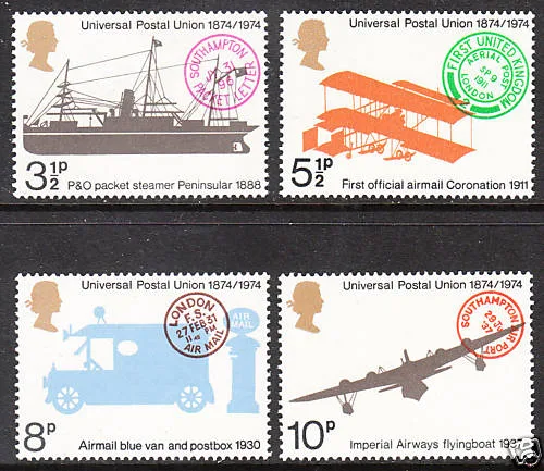 Great Britain 1974 UPU postfris/mnh