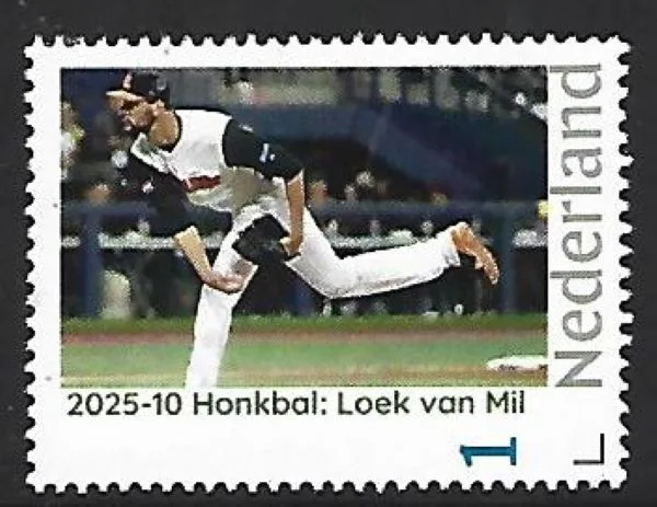 Netherlands 2025-10 Baseball: Loek van Mill MNH