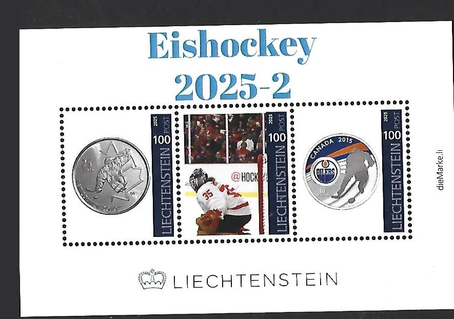 Liechtenstein 2025-2 Hockey sur glace feuillet postfris/mnh