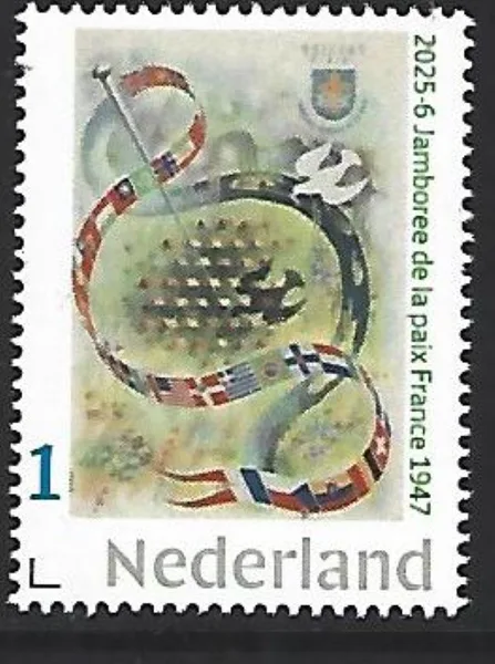 Netherlands 2025-6 Scouting 6th World jamboree Moisson France MNH