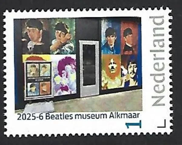 Nederland 2025-6 Beatles museum Alkmaar postfris/mnh