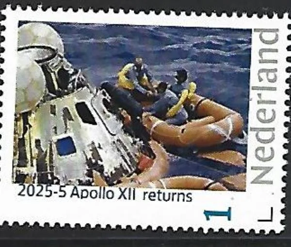 Nederland 2025-5 Ruimtevaart Space: Apollo XII returns postfris/mnh