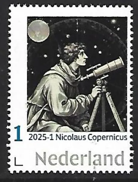 Netherlands 2025-1 Nicolaus Copernicus Astronomer MNH