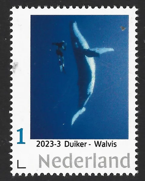 Netherlands 2023-3 Diver Whale MNH