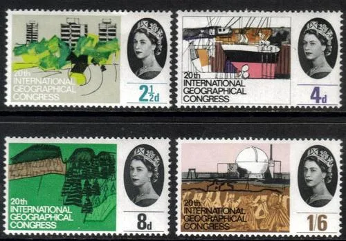 Gr. Britain 1964 Congrès géographique PHOSPHORE neuf/mnh