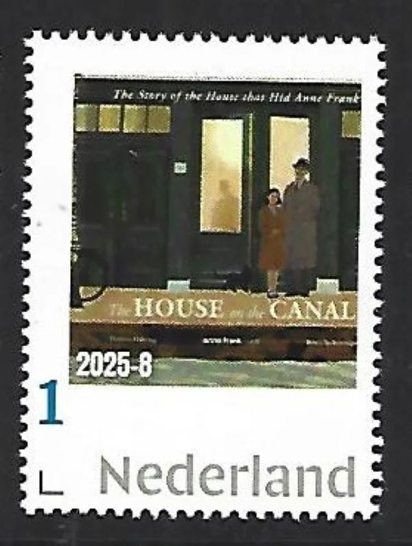 Netherlands 2025-8 Anne Frank: the house that hid Anne Frank MNH