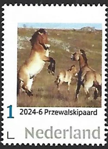 Nederland 2024-6 Nature: Przewalskipaard horse postfris/mnh