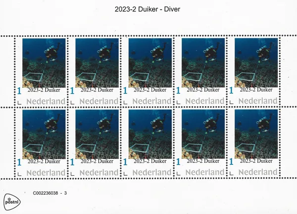 Netherlands 2023-2 Diver sheet MNH