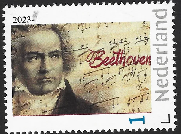 Nederland 2023-1 Ludwig van Beethoven 1770-1827 postfris/mnh