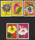 108-112 Orchids 1978 MNH