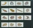 156-170 Postage Stamps Fossils 1990