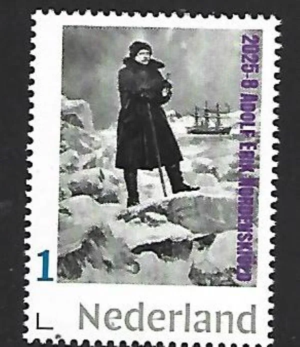 Netherlands 2025-8 Antarctica Antarctic: Adolf Erik Nordenskiöld Finl Vega exped. MNH