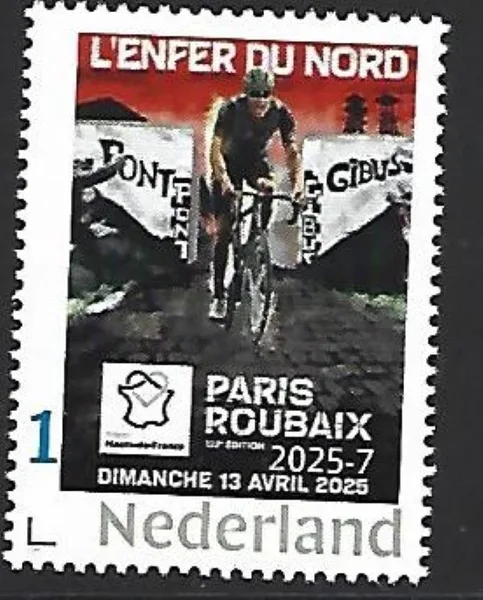 Netherlands 2025-7 Paris - Roubaix M. vd Poel MNH