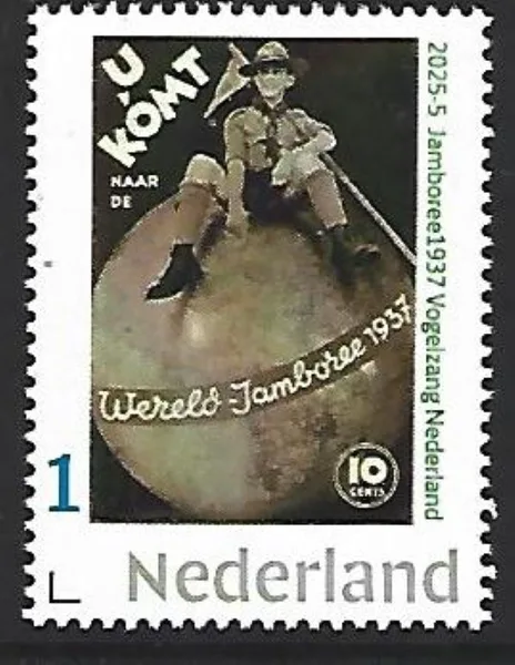 Nederland 2025-5 Scouting 5e World Jamboree Vogelenzang postfris/mnh