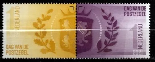 Niederlande 2021 Tag der Briefmarke 3976-3977 postfrisch/mnh