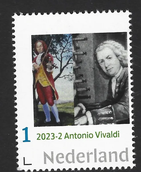 Netherlands 2023-2 Antonio Vivaldi 1678-1741 MNH