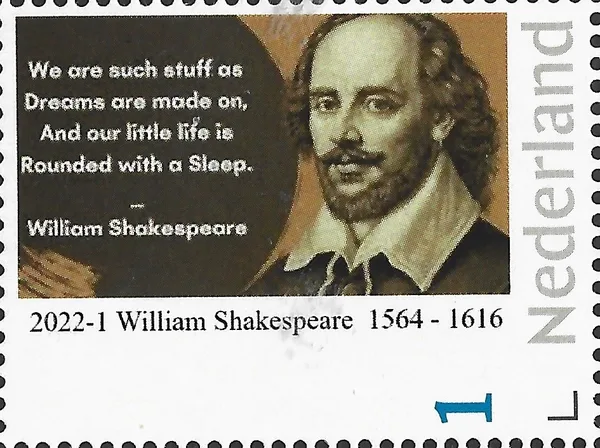 Netherlands 2022-1 William Shakespeare MNH