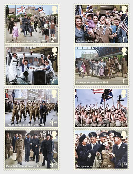 Gr. Britain 2020 75yr Tweede Wereldoorlog WWII postfris/mnh