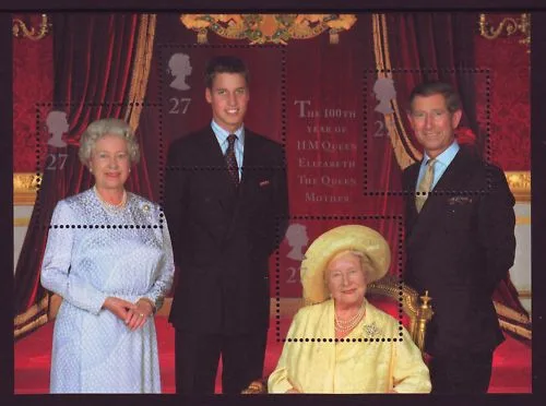 Gr.Britain 2000 Queen Mother Block – postfrisch/mnh