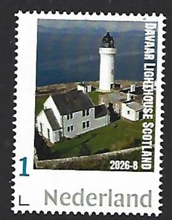 Nederland 2026-8 Vuurtoren Lighthouse Davaar lh Scotland postfris/mnh
