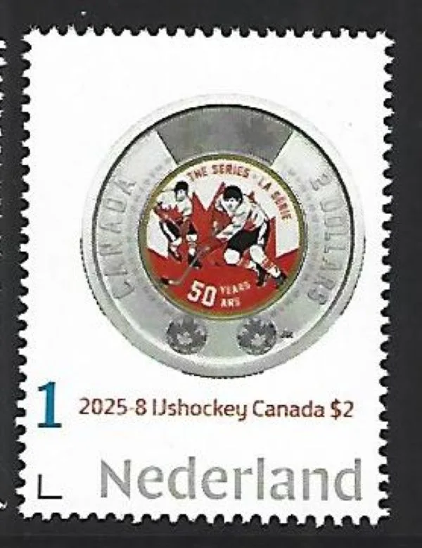 Nederland 2025-8 IJshockey Ice hockey: Canada 2nd series 50years postfris/mnh