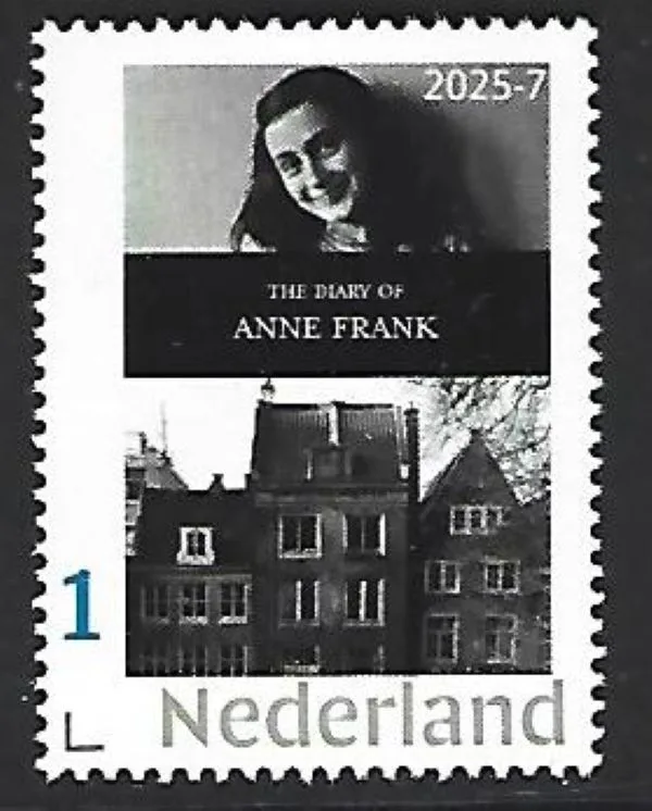 Netherlands 2025-7 Anne Frank Diary MNH/never hinged
