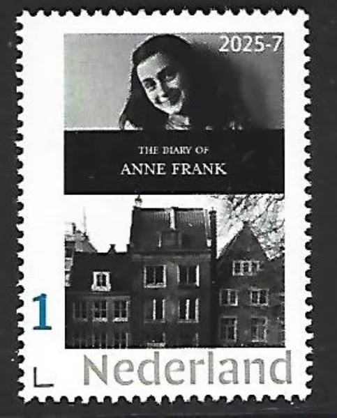 Nederland 2025-7 Anne Frank Diary postfris/mnh