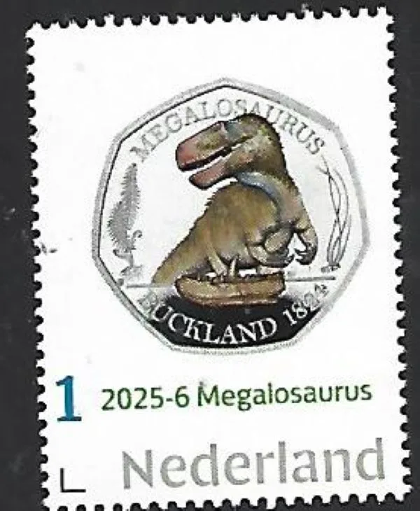 Netherlands 2025-6 Prehistory: Megalosaurus MNH
