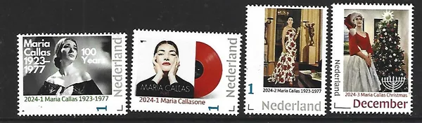 Netherlands 2024 Maria Callas annual set MNH