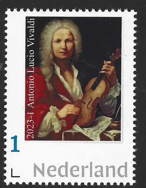 Netherlands 2023-1 Antonio Lucio Vivaldi violin MNH