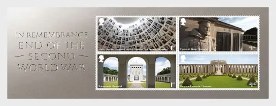 Gr. Britain 2020 75jr Tweede Wereldoorlog WWII blok-m/s postfris/mnh