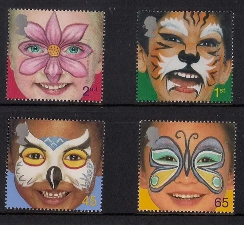 Gr.Britain 2001 Millennium 25 Kinderrechten postfris/mnh