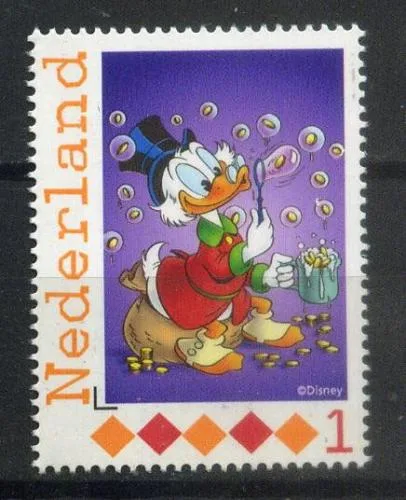 Nederland 2768b Dagobert Duck/ persoonlijke zegel 2010 postfris/mnh