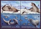 145-148 Wereld natuurbescherming Sealeopard 2001 postfris