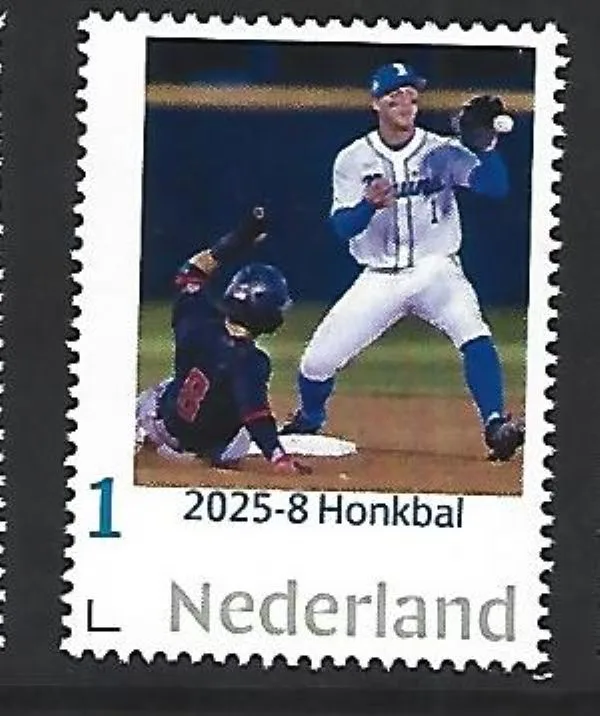 Netherlands 2025-8 Baseball: Cody Schrier MNH