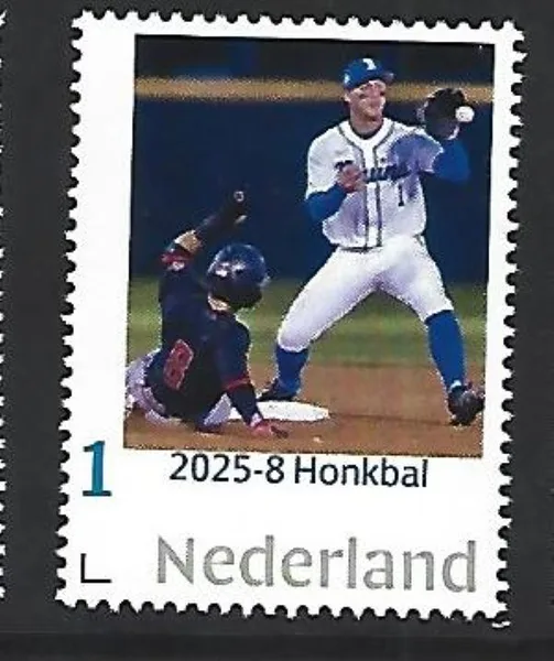Nederland 2025-8 Honkbal Baseball: Cody Schrier postfris/mnh