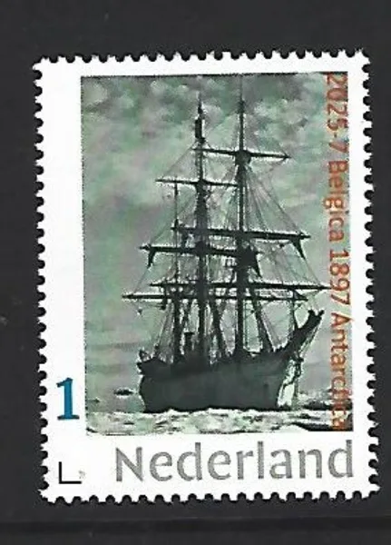 Nederland 2025-7 Antarctica Antarctic: Belgica 1897 postfris/mnh